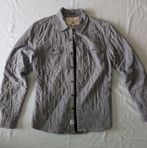 Gray Quilted Jacket/Shacket